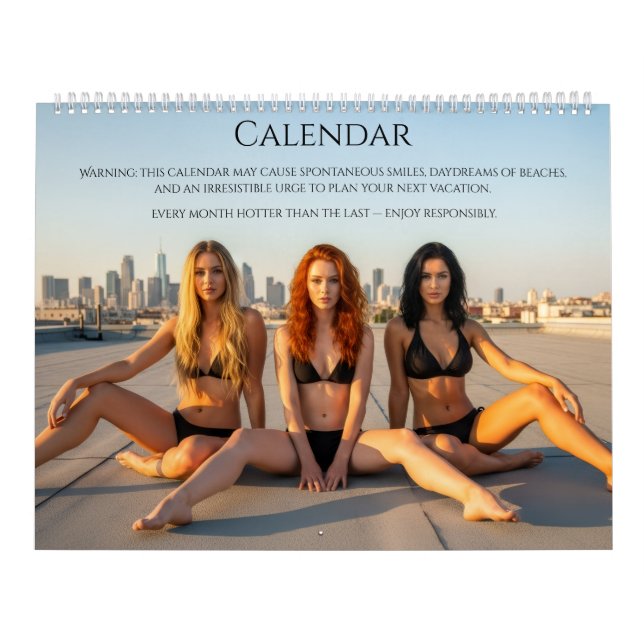 365 Days of Sunshine & Smiles – Bikini Beauty Kalender (Titelbild)