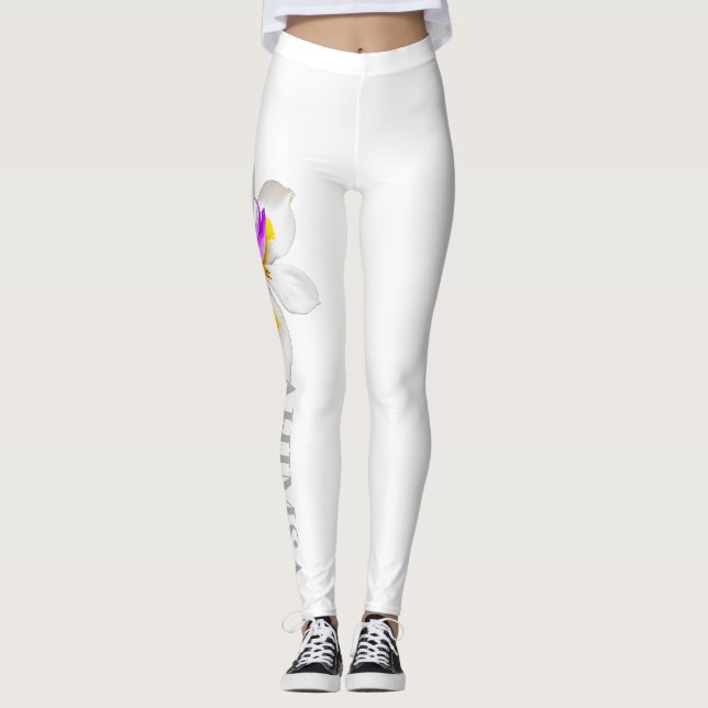 365 Tage Yoga. Tag 41. Ahimsa. Leggings (Vorderseite)