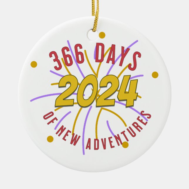 366 jours de nouvelles aventures ornement (Devant)