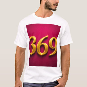 369 Gold Luxus Manifestations Zahlen T-Shirt