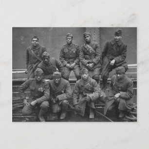 369. New York National Guard Harlem Hellfiters Postkarte