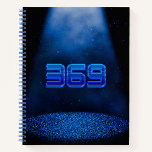 369 numerology angel number journal notebook notizbuch