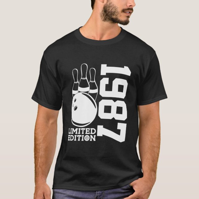 36. Bowling 1987 T-Shirt (Vorderseite)