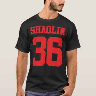 36 Chambres de T-shirt    classique Shaolin