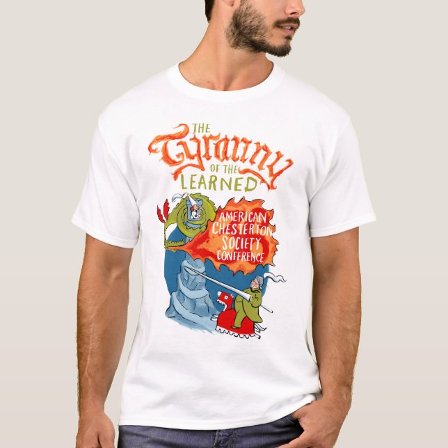 36. Chesterton Konferenz-T - Shirt mit hinterem (Vorderseite)