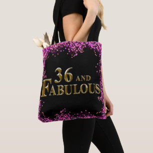 36. Geburtstag Tasche