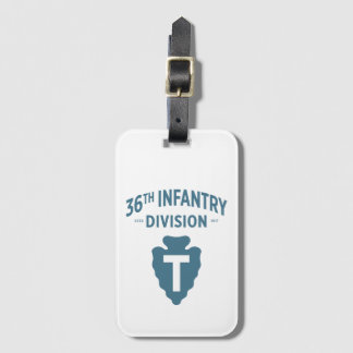 36. Infanterie-Division-Abzeichen Gepäckanhänger