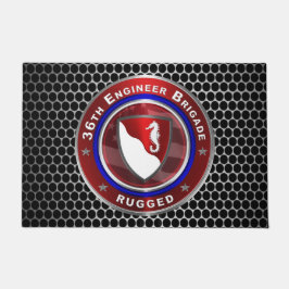 36. Ingenieurbrigade "Rugged" Fußmatte