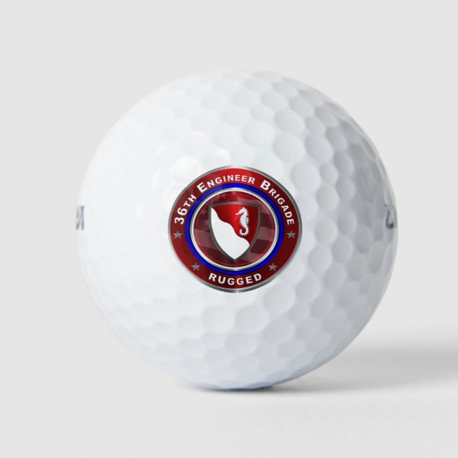36. Ingenieurbrigade "Rugged" Golfball (Vorderseite)
