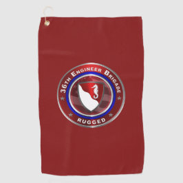 36. Ingenieurbrigade "Rugged" Golfhandtuch