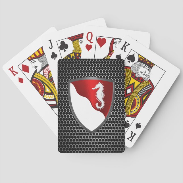 36. Ingenieurbrigade "Rugged" Spielkarten (Rückseite)