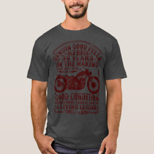 36 Jahre alter Biker Geburtstag Klassischer Vintag T-Shirt
