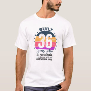36-jährige Geschenke Vintag 1986 Limited Edition 3 T-Shirt