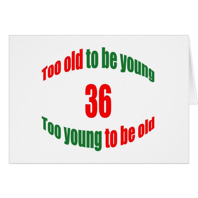 36 trop vieux (Devant horizontal)