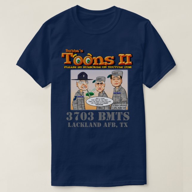3703 BMTS LACKLAND AFB, SAN ANTONIO, TEXAS T-Shirt (Design vorne)