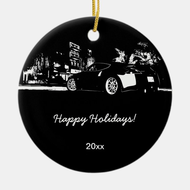 370Z Heckschuss Weihnachtsschmuck (Vorne)