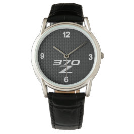 370Z Mens Watch - Digitaler Hintergrund für Kohlen Armbanduhr