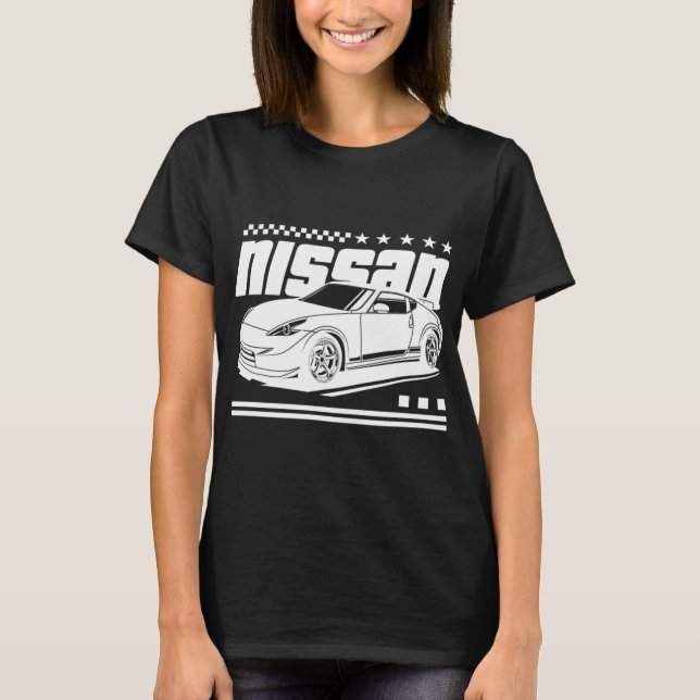 370z T-ShirtNissan nismo jdm legend weiß T-Shirt (Vorderseite)