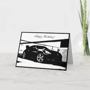 370Z Thema Geburtstagskarte Karte