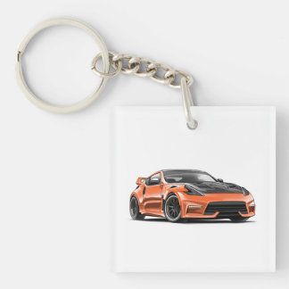 370z-Zeichnung auf Schlüsselanhänger für JDM-Autof