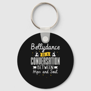37.Bellydance ist eine Konturation zwischen Hüfte Schlüsselanhänger