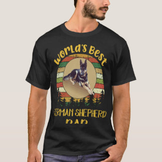 37 Bester deutscher Schäferhund-Vater Deutscher Sc T-Shirt