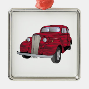 37 Chevrolet 2-Türer Limousine Ornament Aus Metall