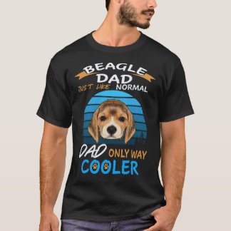 37 Dad - Beagle Dad Kühler Beagle T-Shirt