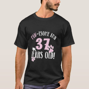 37. Geburtstag 37 Jahre alte Katzenmutter Katzenli T-Shirt