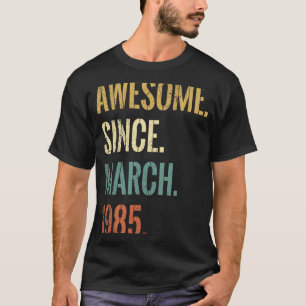 37. Geburtstag 37 Jahre Phantastisch seit März 198 T-Shirt