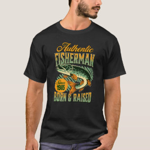 37. Geburtstag Fischer 37 Jahre alt Fischen seit T-Shirt