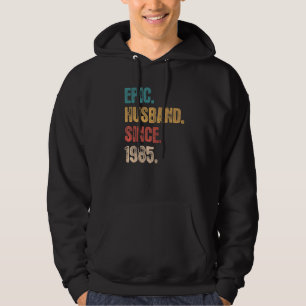 37 Heiratsjubiläum für seinen epischen Ehemann sei Hoodie
