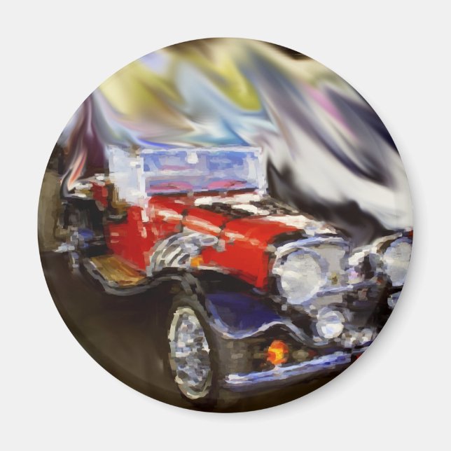 37 Jaguar Magnet (Vorne)