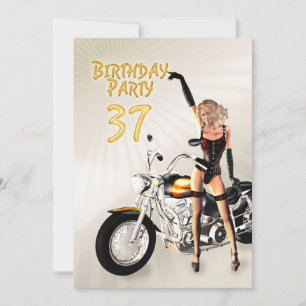 37e anniversaire Invitation