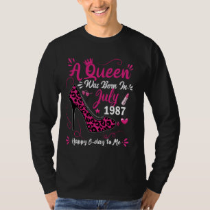 37ème Anniversaire Haut Talon Une Reine Est Née Le