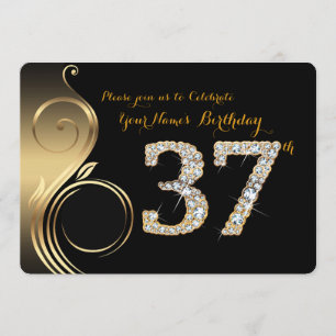 37ème, Invitation Anniversaire, Numéro Diamant, Ph