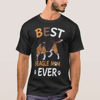 38 Beste Beagle-Mutter überhaupt Beagle T-Shirt