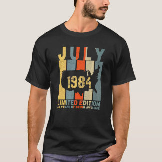 38. Geburtstag Juli 1984 38 Jahre Phantastisch T-Shirt