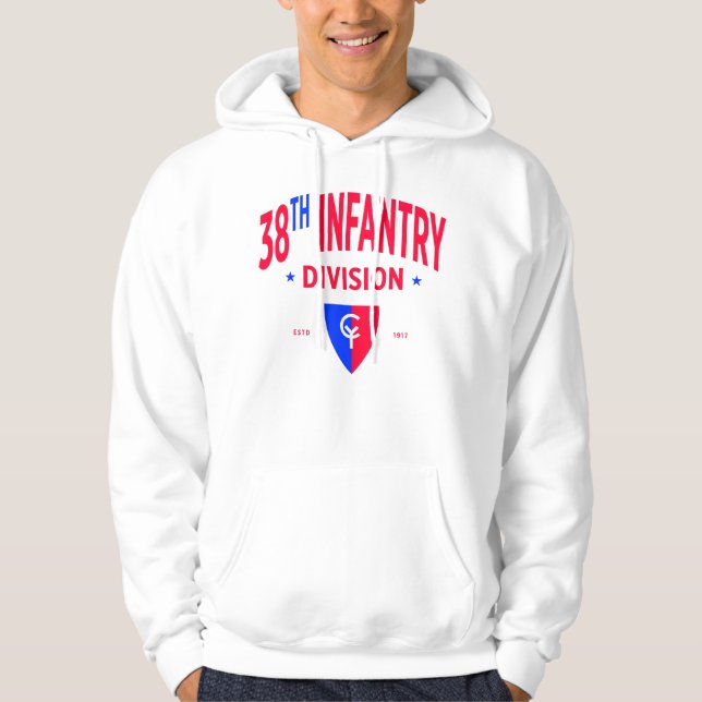 38. Infanterieabteilung - US-Militär Hoodie (Vorderseite)