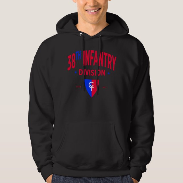 38. Infanterieabteilung - US-Militär Hoodie (Vorderseite)