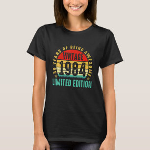 38 Jahre alt Phantastisch Vintag 1984 Retro 38. Ge T-Shirt
