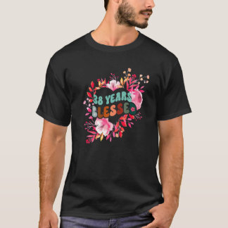 38 Jahre Herzinfarkt Blume Geburtstagsfeier T-Shirt