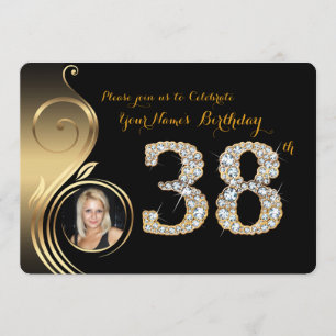 38ème, Invitation Anniversaire, Numéro Diamant, Ph