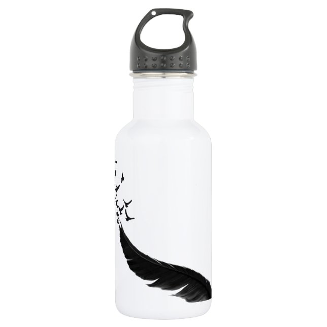 3947367_15653147_feder_voegel_orig.png trinkflasche (Vorderseite)