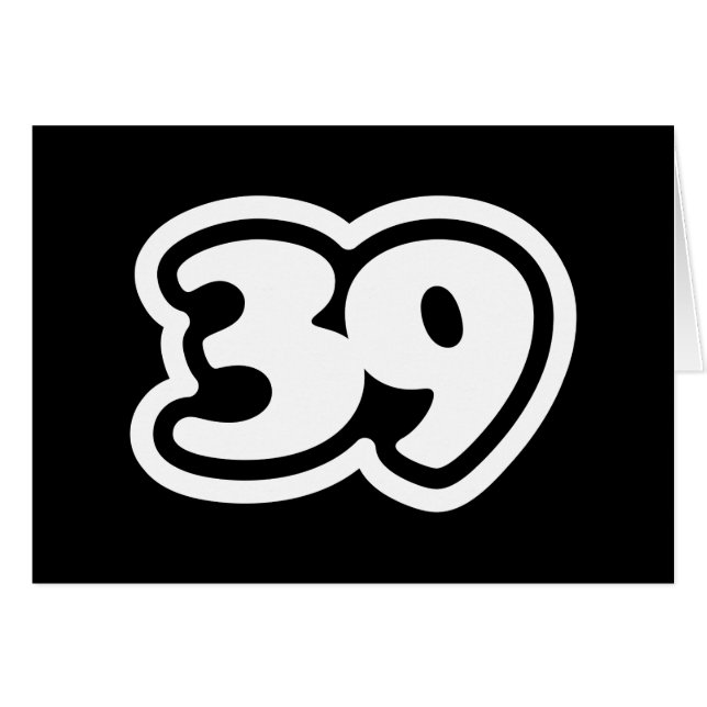 39 Cartes de voeux japonaises Slang Sankyu (Devant horizontal)