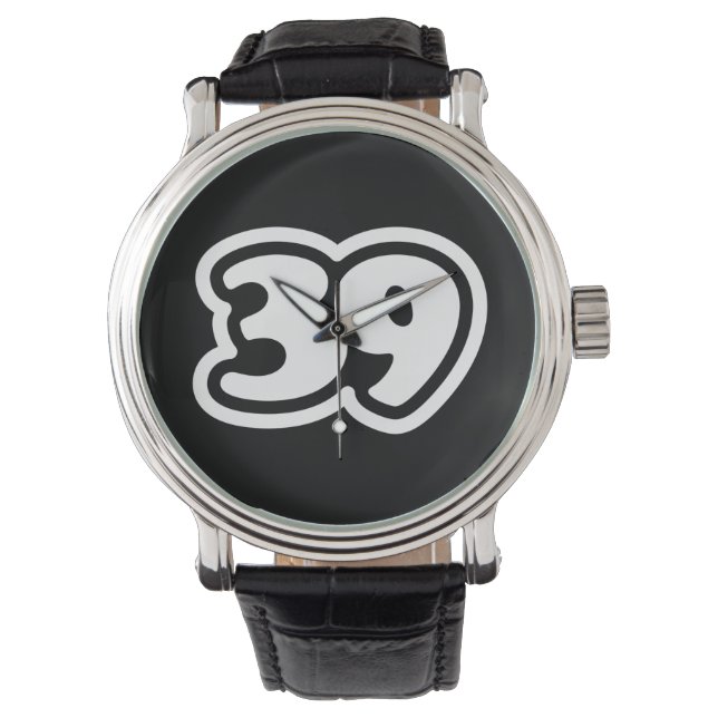 39 Japanisch Slang Sankyu Armbanduhr (Vorderseite)