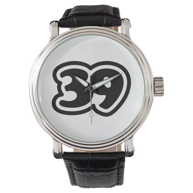 39 Japanisch Slang Sankyu Armbanduhr (Vorderseite)