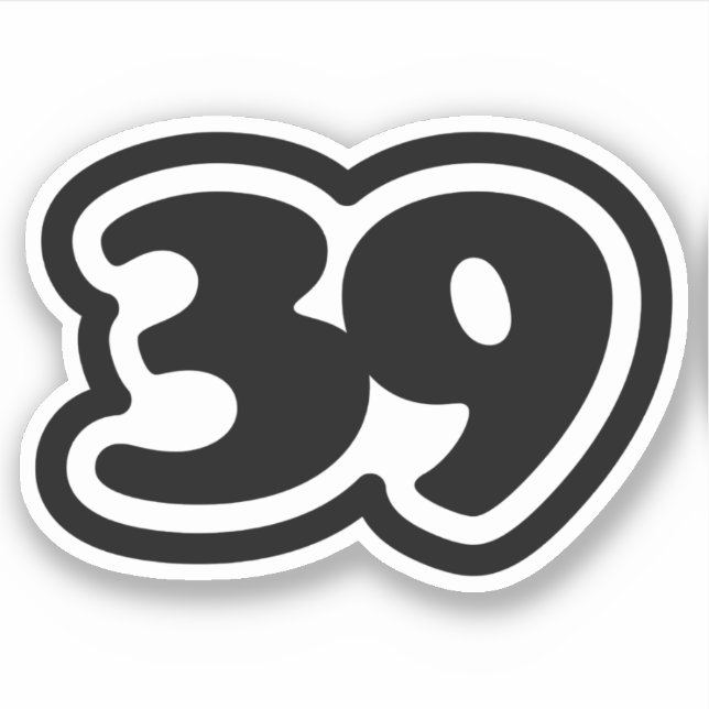 39 Japanisch Slang Sankyu Aufkleber (Vorderseite)