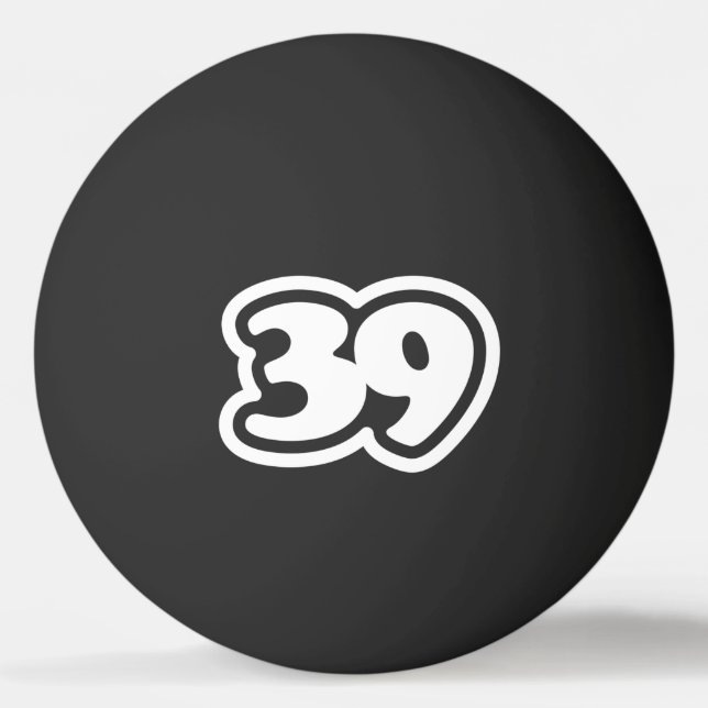 39 Japanischer Slang Sankyu Ping Pong Ball Tischtennisball (Vorderseite)
