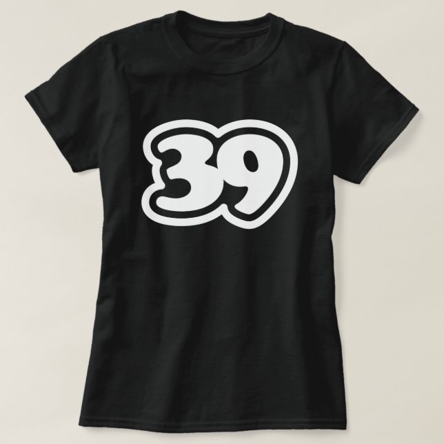 39 Japanischer Slang Sankyu T - Shirt (Design vorne)